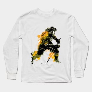 Ice Hockey sports Long Sleeve T-Shirt